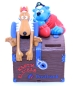 Preview: Käpt'n Blaubär & Hein Blöd Spardose "Postbank" aus Kunststoff von Ravensburger